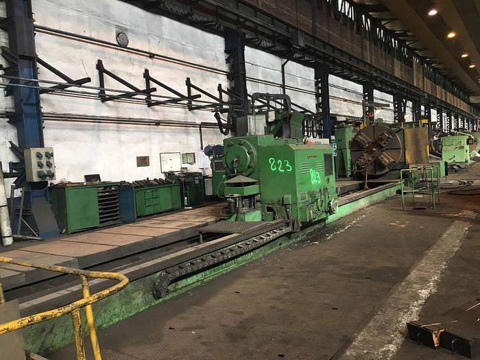Used SOMUA 1700x10000 CNC THREE SLIDES ROLL LATHE