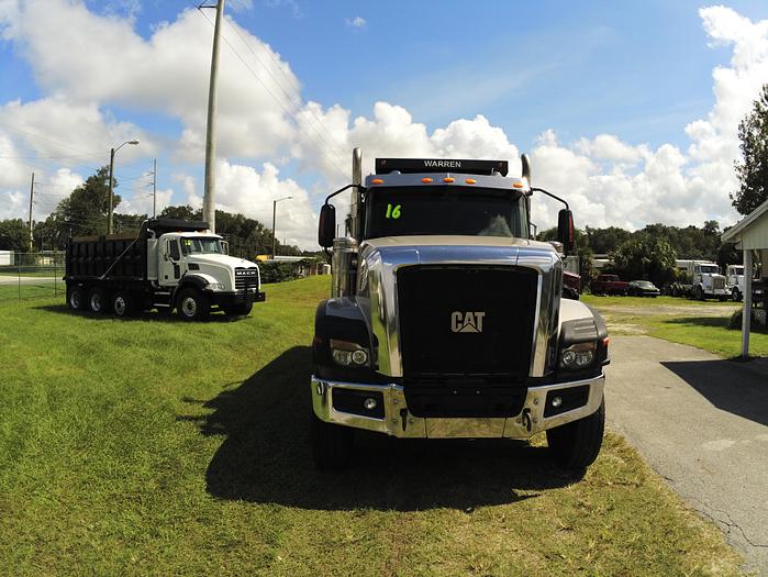 Used 2016 CATERPILLAR FACTORY DUMP TRUCK