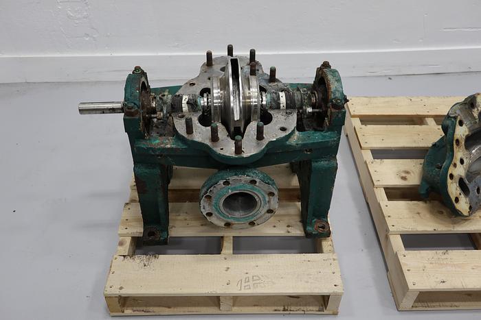 Used Goulds 3405 4x6x12 Pump, Stainless Steel Casing #43844