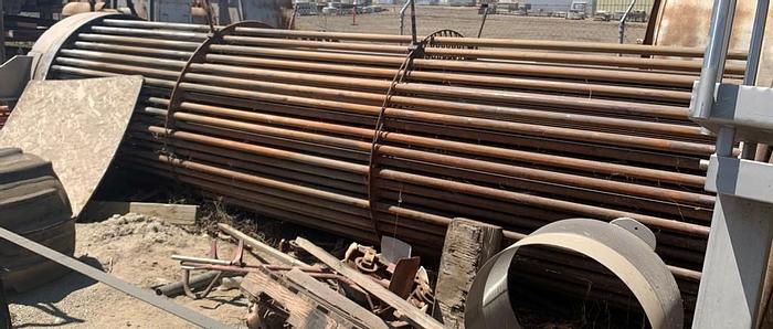 Used Heater, Air, 15.4MM BTU/HR, Stainless Tubes, URS Burner #A743137