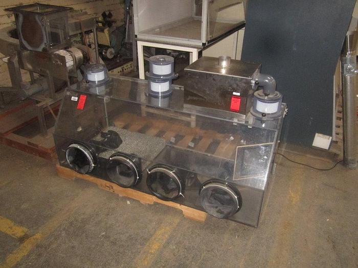 Used Cabinet, Glove Box, Twin, Mdl 3305-10B 112204, Blower #S739820