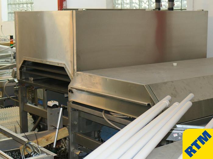 Used COMPLETE LINE FOR CHOCOLATE COATED TOFFEE / CENTRES