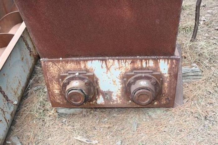 Used 15' Double Screw Conveyor