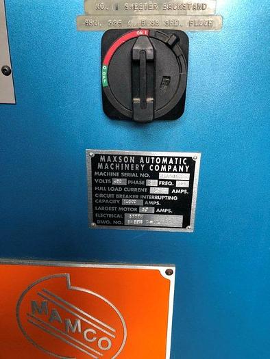 Used 60" (1.52M) MAXSON CITATION UNWIND STANDS SELF LOADING