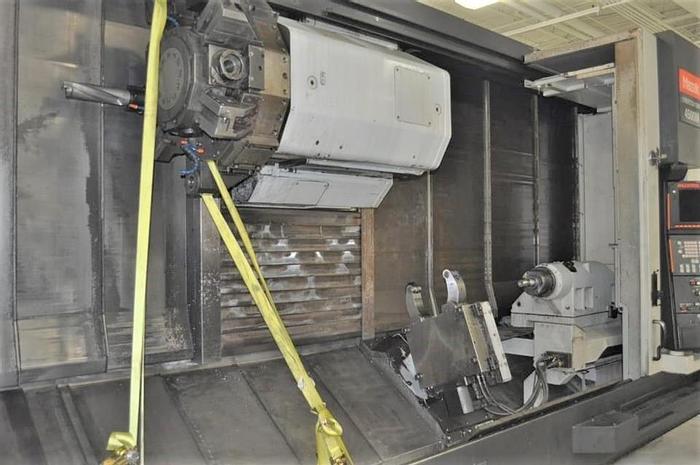 Used 2006 Mazak Cybertech Turn 4500M/2000 Big Bore