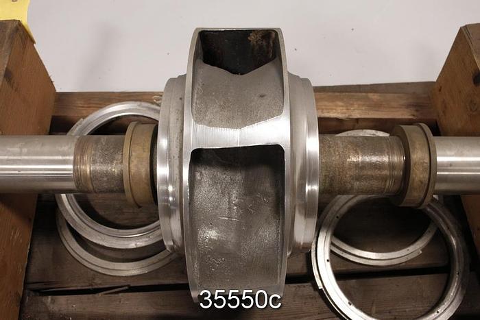 Used Allis Chalmers 16x14 SG Double Suction Pump, 6 Vane 22" Impeller #35550