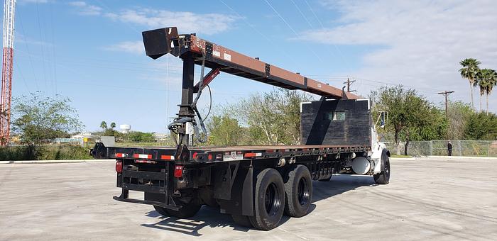 Used 2005 Sterling Acterra Flatbed Roofing Conveyor Truck 41' Cleasby Acterra