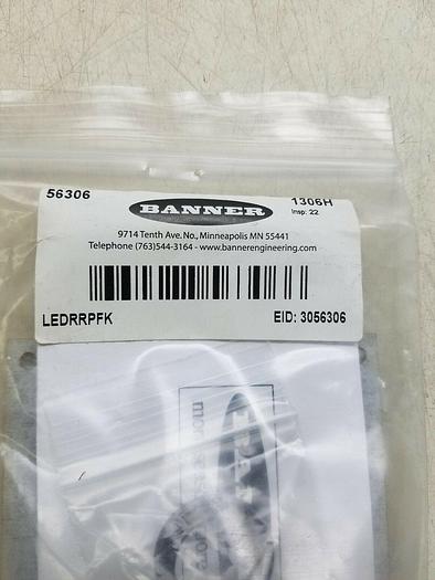 BANNER ENGINEERING LEDRRPFK (Surplus New In factory packaging)
