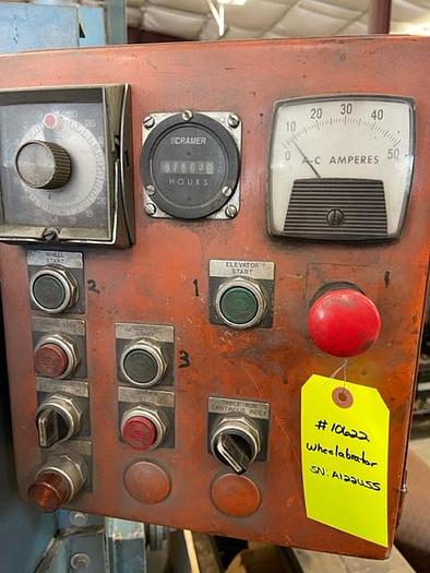 Very good 1967 Wheelabrator No. 1A Multitable