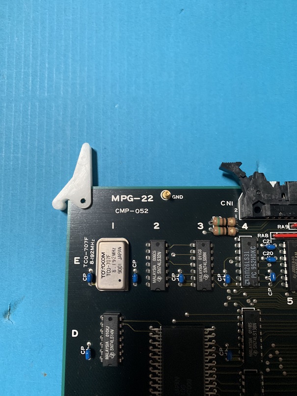 Used Cosmo System Motor Control Board MPG-22, CMP-052