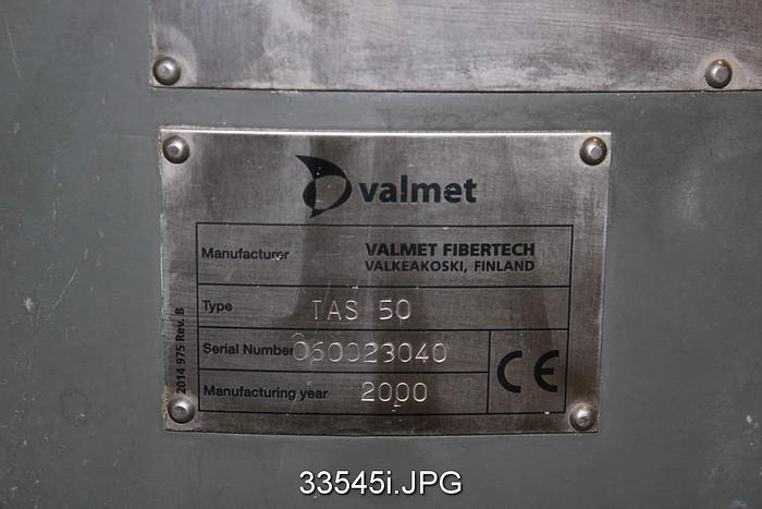 Used Valmet TAS50 Pressure Screen #33545