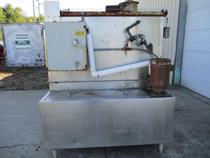 Used Tray/Baking Pan Washer; Rotary loading tray