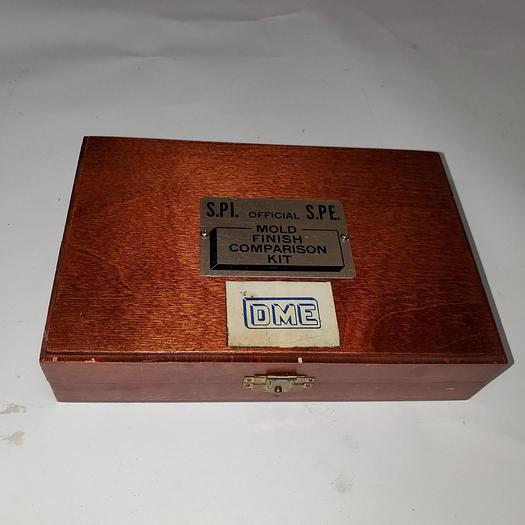 Used Official SPI SPE Mold Finish Comparison Kit