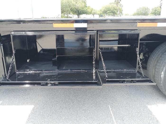 Used Elliott G85R Sign Crane on 2012 International 4300 4x2 Reg Cab Flatbed Truck - 84733