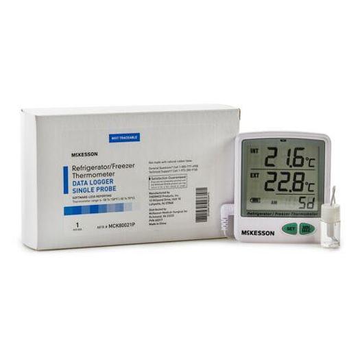 New MCKESSON MCK80021P REFRIGERATOR/FREEZER THERMOMETER DATA LOGGER