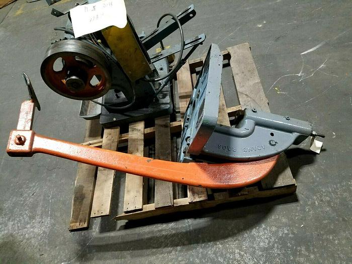 Used 1 Stamping Press and 1 Foot Presses for one price!