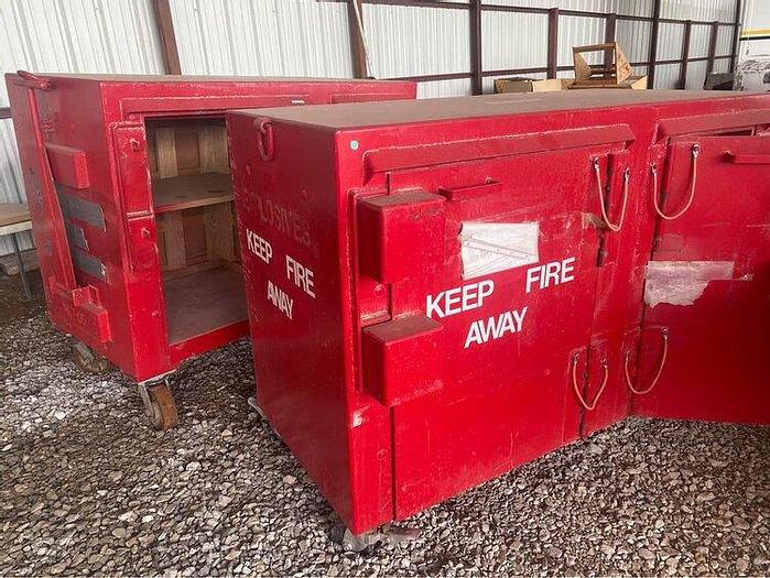 Used Class 3 explosive lockers Multiple sizes