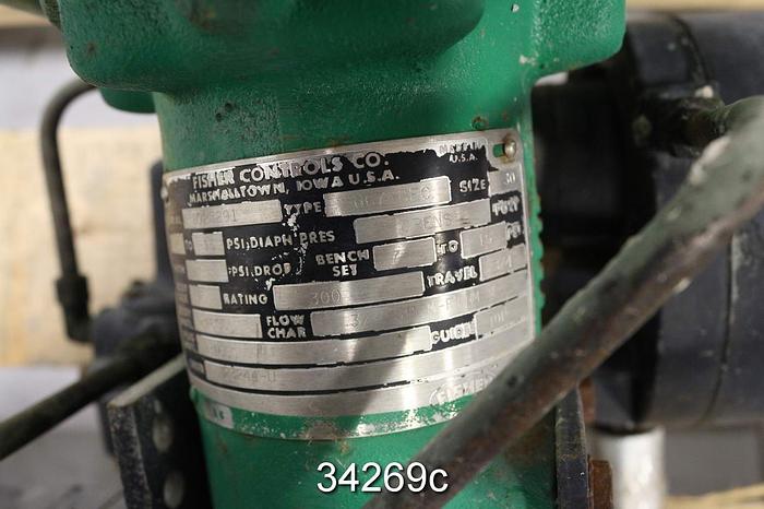 Used Fisher BFC 1" Steam Valve #34269