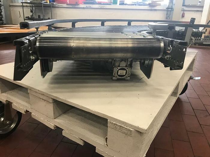 Gebraucht KNAPP Rollenbahnkurve Kurvenförderer 90 Grad