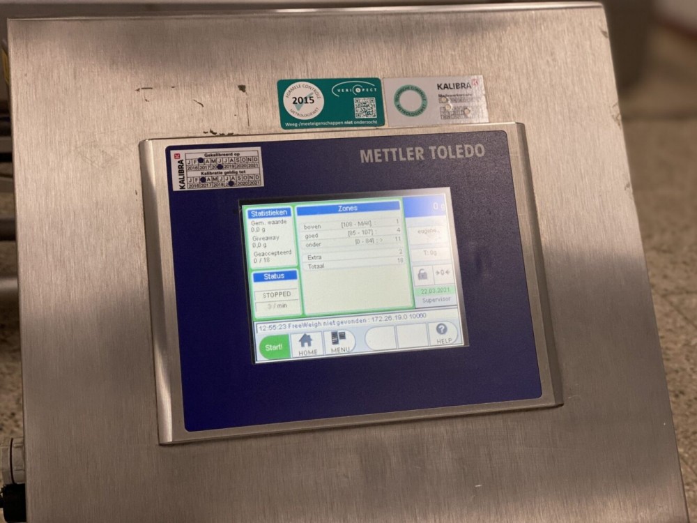 Used Mettler Toledo checkweigher