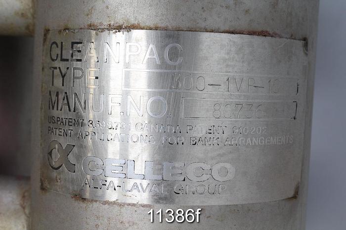 Used Celleco 300-1VP-10 Low Density Cleaners, Type 300 #11386