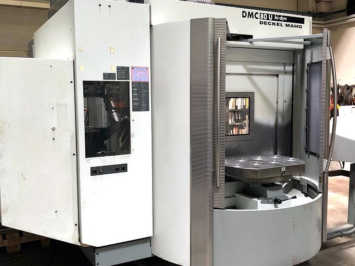 Gebraucht 2001 5 Achs CNC Bearbeitungszentrum DECKEL MAHO DMC 80U hi-dyn