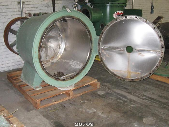 Used Escher Wyss F2 Fiberizer F2 With Belt Drive Arrangement And Valves #26769