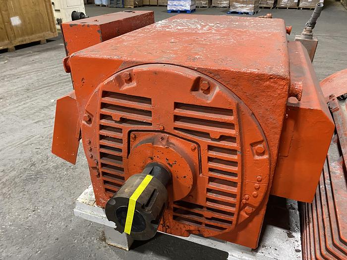 Used 400 HP ELECTRIC MOTOR 720 RPM UNUSED SPARE