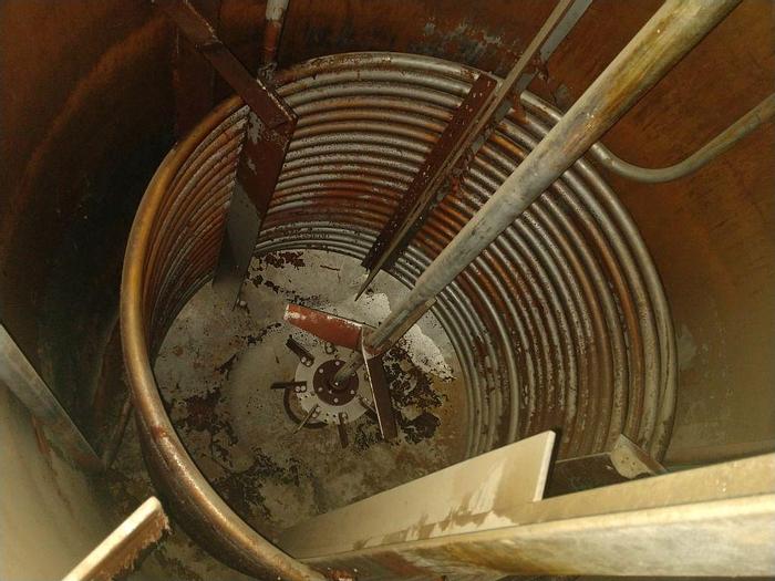 Used Reactor, 850 Gallon, 304L S/st, 60 PSI, Jkt, Agit, (2) #C636380