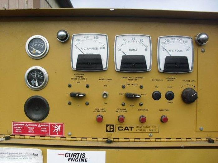 Used 1982 Caterpillar SR4 420 KW GenSet w/CAT 3412