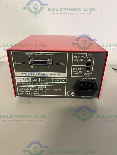 Used Applikon ADI 1030 Bio Controller w/ Watson Marlow 101U/R, Cole Parmer Flowmeter