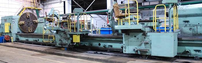Used 83" X 492", STANKO, HEAVY DUTY ROLL LATHE