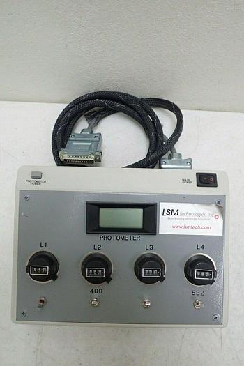Used LSM Technologies Photometer Control Box with Cable