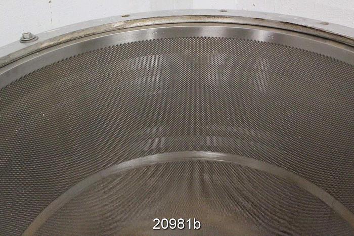 Used Black Clawson 33P Pressure Screen Basket, .079" Holes #20981