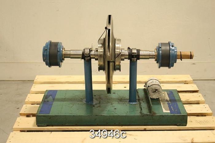 Refurbished Warren 5DTB17 Pump Rotating Assembly, 8 Vane 17.5" Impeller #34946