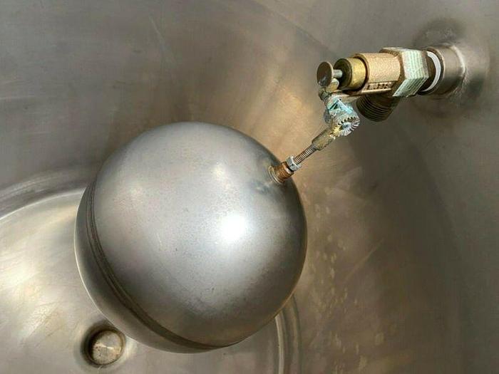 Used Stainless Steel 110 Liter Balance Tank w/ Price Pump & 1 HP Motor