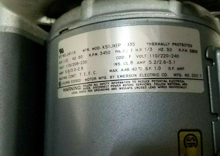 Used Gast Imex Regina I R Vacuum Pump R2105 1/3 HP Vacume Blower FREE SHIPPING!