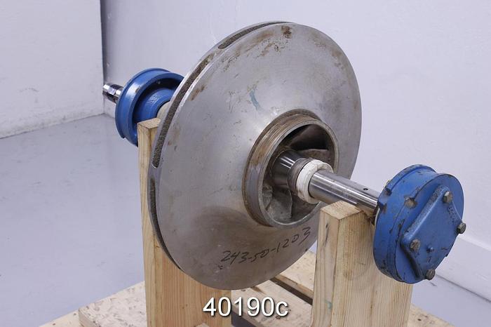 Used Goulds 3405 Pump Rotating Assembly, 6x8x17 #40190