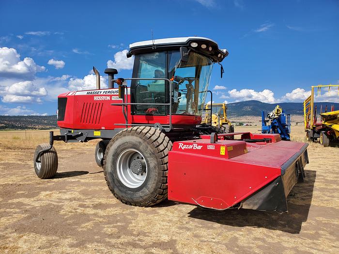 Used ** 800 Hrs ** 2014 Massey Ferguson WR9760 Rotary Windrower