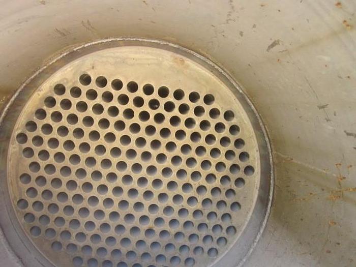 Used Used Heatran approximately 770 sq ft vertical stainless steel heat exchanger