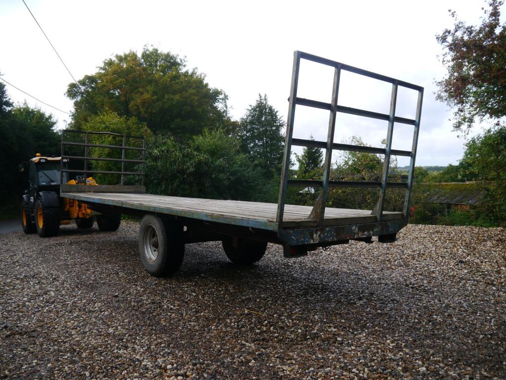 Used Bale Trailer