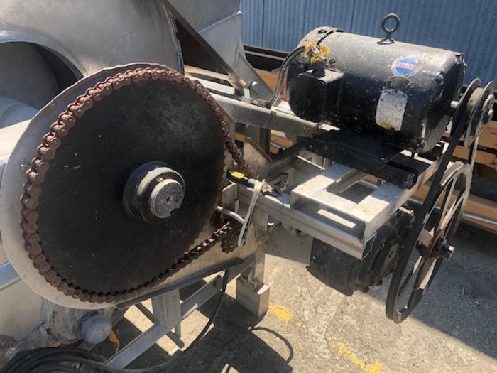 Used Lyco Rotary Hot Water Blancher