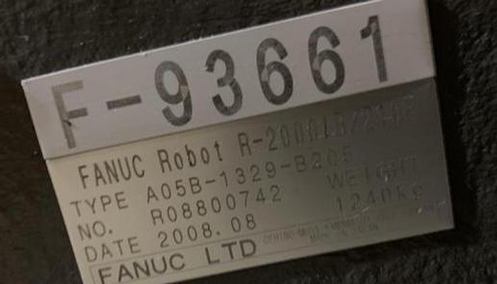 Used FANUC R2000iB/210F 6 AXIS CNC ROBOT W/R30iA CONTROLS