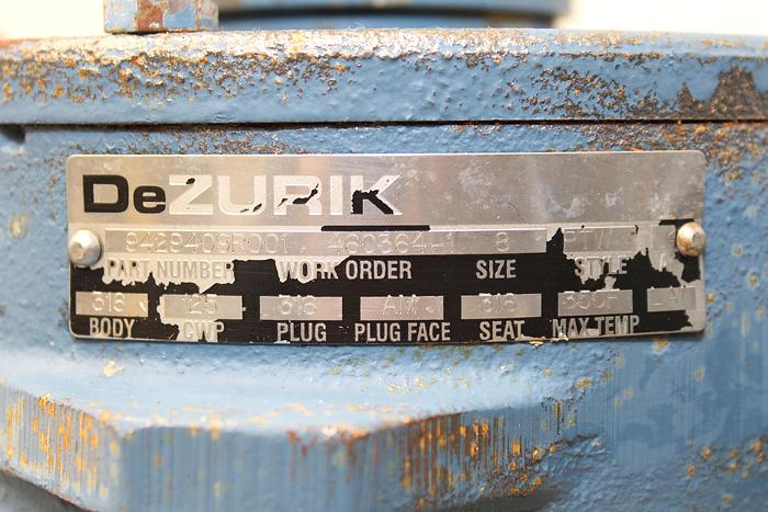 Used Dezurik 8" 3-way Air Operated Valve #43968