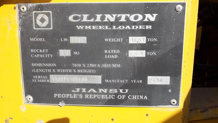Usado 2010 CLINTON LW-500F