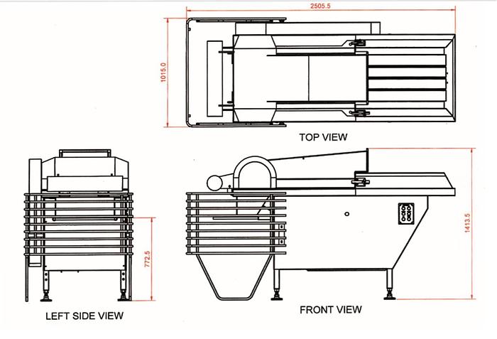 Thompson Machinery Frozen Block Flaker