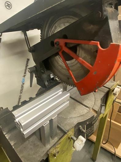 Used 1997 The Alpine Machine MR-222 ALuminum Cut Off Saw