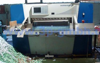 Used Wohlenberg cuttec 115 cutting 1999
