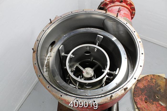 Used Black Clawson 36PSPH Selectifier Screen,  SS Upper and Lower Housing #40901