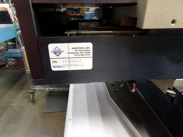 Used AEROTECH Rudolph Metapulse ES13504-1 X-Y STAGE "RFE"